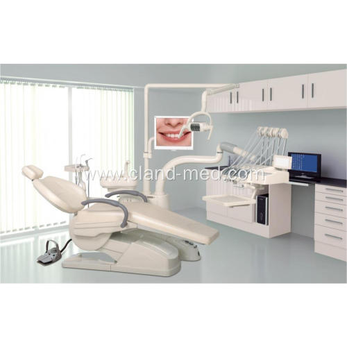 Clinical Dental Chair Unit Equipment With Screen